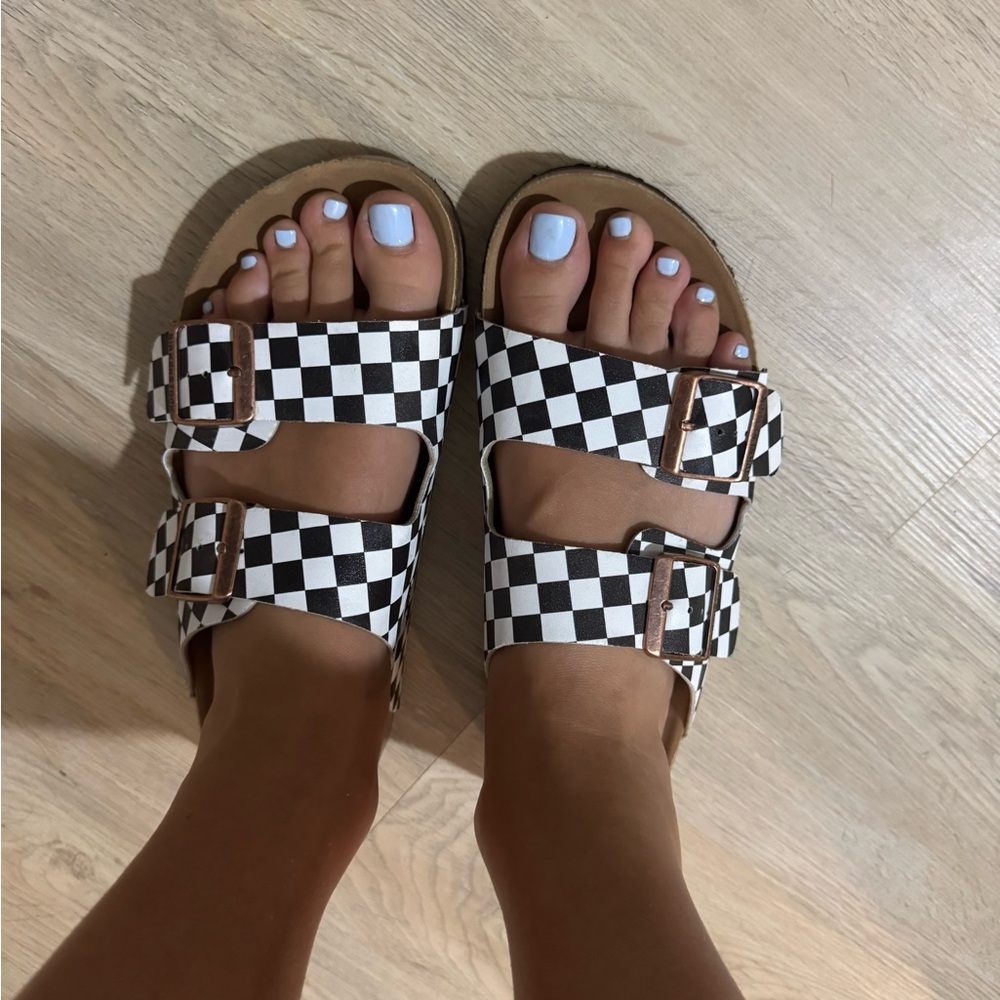 Checkered Birkenstocks - Picture 6 of 6